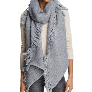 NWT rebecca minkoff fringed muffler scarf